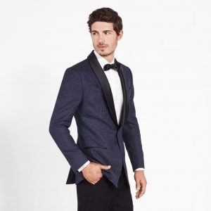 Midnight Pin Dot Tuxedo